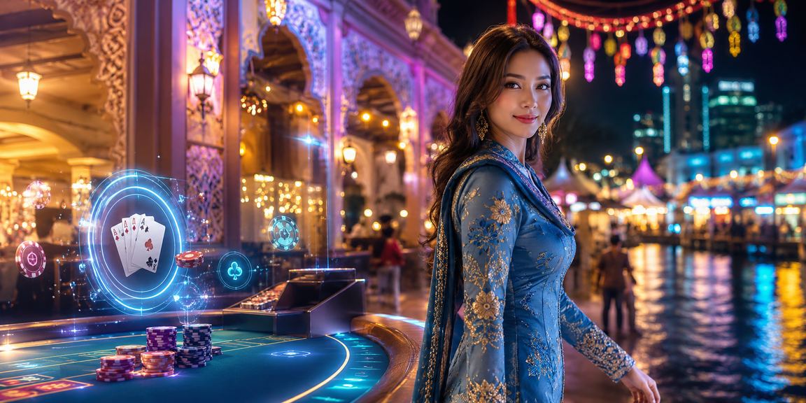 Pemain wanita Malaysia menikmati Baccarat dalam talian di mahkota88